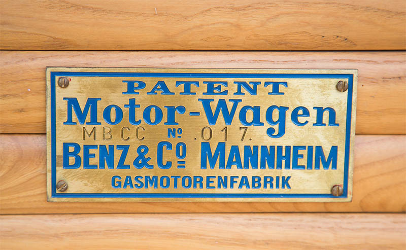 Benz Patent Motorwagenin Patenti Kimin